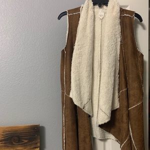 Faux vest